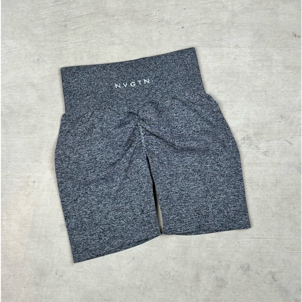 NVGTN Grey Seamless Shorts Size Small
